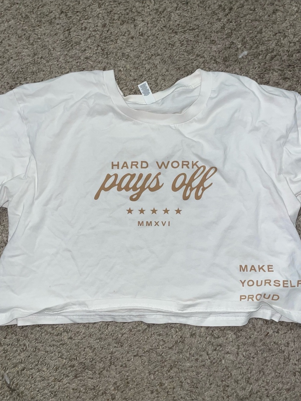 HWPO crop tee